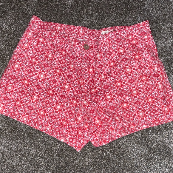 Gap Red and White Medallion Shorts - Picture 1 of 2